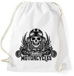printfashion Motorcycle - Sportzsák, Tornazsák - Fehér (13733783)
