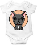printfashion Frenchie - Baba Body - Fehér (2956709)