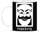 printfashion Mr. Robot - Fsociety - Bögre - Fekete (1842767)
