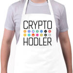 printfashion Crypto Hodler - Kötény - Fehér (12573193)