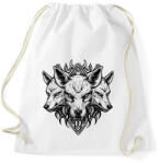 printfashion angry cerberus - Sportzsák, Tornazsák - Fehér (15191961)