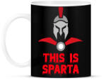 printfashion This is Sparta 3 - Bögre - Fekete (11527052)
