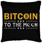 printfashion bitcoin 96 - Párnahuzat, Díszpárnahuzat - Fekete (13945889)