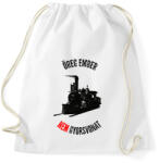 printfashion Öreg ember nem gyorsvonat - Sportzsák, Tornazsák - Fehér (1356388)