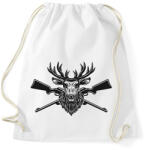 printfashion vadász - Sportzsák, Tornazsák - Fehér (15825053)