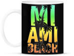 printfashion Miami beach - Bögre - Fekete (4390679)