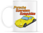 printfashion Porsche Szerelem Száguldás - Bögre - Fehér (6093315)