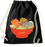 printfashion Pasta love - Sportzsák, Tornazsák - Fekete (2024920)