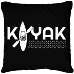 printfashion Kayaker - Párnahuzat, Díszpárnahuzat - Fekete (15918900)