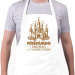 printfashion Főispánom miújság a vármegyében? - Kötény - Fehér (16275898)