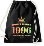 printfashion 1996 - Sportzsák, Tornazsák - Fekete (4469196)