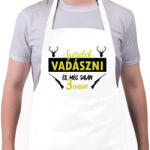 printfashion Szeretek vadászni - Kötény - Fehér (7495140)