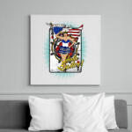 printfashion Helló tengerész - Vászonkép - Fehér (6620980)