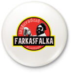 printfashion Legénybúcsú - farkasfalka blackout - Kitűző, hűtőmágnes - Fehér (5564964)