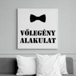 printfashion vőlegény alakulat - Vászonkép - Fehér (6638352)