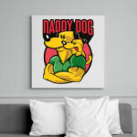 printfashion Apa kutya - Vászonkép - Fehér (13061824)