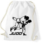 printfashion Judo - Cselgáncs - Sportzsák, Tornazsák - Fehér (5008695)