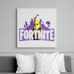 printfashion Fortnite logo - Vászonkép - Fehér (16348160)