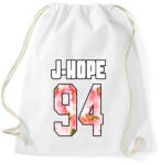 printfashion J-HOPE - Sportzsák, Tornazsák - Fehér (1208815)