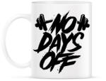 printfashion No days off - Bögre - Fehér (16178801)