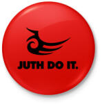 printfashion Juht do it - Kitűző, hűtőmágnes - Piros (3628107)