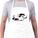 printfashion Alfa Rome 8C 01 - Kötény - Fehér (11334544)