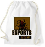 printfashion ESPORT LEGEND - Sportzsák, Tornazsák - Fehér (2344806)