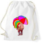 printfashion 6ix9ine Tekashi - Sportzsák, Tornazsák - Fehér (2578461)
