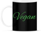 printfashion vegan - Bögre - Fekete (13112413)
