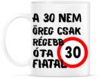 printfashion 30 éves (fekete) - Bögre - Fehér (16133434)