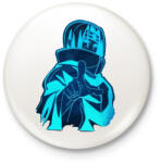 printfashion Itachi Ghost - Kitűző, hűtőmágnes - Fehér (5371520)