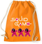 printfashion Squid Game trio dab fehér - Sportzsák, Tornazsák - Narancssárga (5727563)