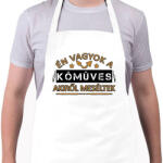 printfashion Én vagyok a kőműves - Kötény - Fehér (10293954)