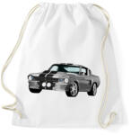 printfashion Ford Mustang - Sportzsák, Tornazsák - Fehér (5160876)