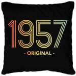 printfashion 1957 - Párnahuzat, Díszpárnahuzat - Fekete (11976832)