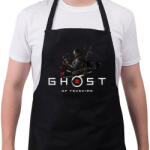 printfashion Ghost of Tsushima - Kötény - Fekete (4935212)