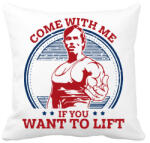 printfashion Arnold Gym - Párnahuzat, Díszpárnahuzat - Fehér (7576655)