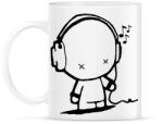 printfashion Music - Bögre - Fehér (1896704)