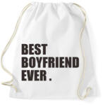 printfashion Best boyfriend - Sportzsák, Tornazsák - Fehér (2218678)