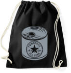 printfashion konzerv converse - Sportzsák, Tornazsák - Fekete (13593680)