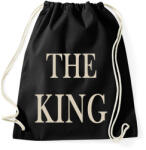 printfashion The King - Sportzsák, Tornazsák - Fekete (1136969)