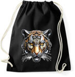 printfashion Mechanikus tigris - Sportzsák, Tornazsák - Fekete (15537912)