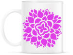 printfashion Rózsaszín mandala - Bögre - Fehér (13395940)