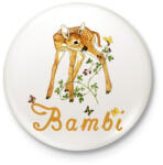 printfashion bambi - Kitűző, hűtőmágnes - Fehér (3079912)
