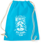 printfashion Kaliforniai öreg motorosok - Sportzsák, Tornazsák - Surf blue (143808)