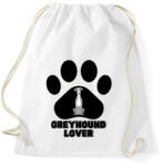 printfashion Greyhound Lover - Sportzsák, Tornazsák - Fehér (14084222)