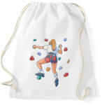 printfashion Falmászó - Sportzsák, Tornazsák - Fehér (13273340)