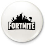 printfashion FORTNITE - Kitűző, hűtőmágnes - Fehér (3077557)