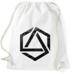 printfashion Hexagonal 3 - Sportzsák, Tornazsák - Fehér (345421)