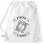 printfashion Halak - Sportzsák, Tornazsák - Fehér (13793828)
